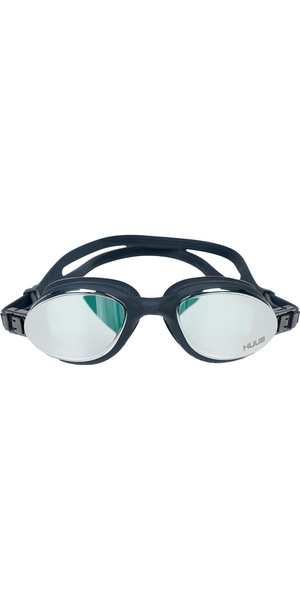 2026 HUUB Edge Swim Goggles 5056605173194 - Black / Silver Mirror